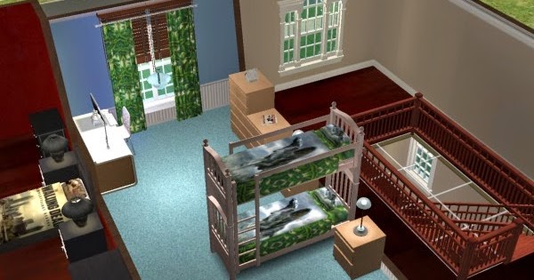 Rougue's Designs....for the sims 2: Dinosaur Kids Room