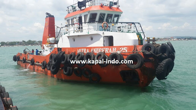 Jual Tugboat Mitra Anugerah 25 jual tb mitra anugerah 25, jual kapal tugboat mitra anugerah 25, jual tugboat tahun 2012, jual tugboat harga 8 milyar, jual tugboat di samarinda, jual tugboat 1000x2hp, jual tugboat bekas di samarinda