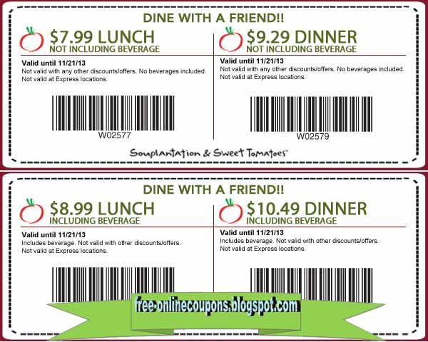Sweet tomatoes coupons 2019