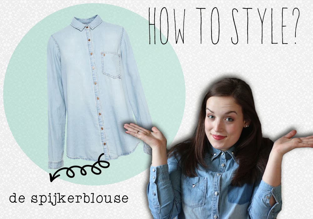 How to style | De spijkerblouse The Budget Life | Blog How to style | De oversized sweater The Budget Life | Blog