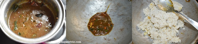 Step 2 - Varagu arisi Puliyodharai | Kodo Millet Tamarind Rice