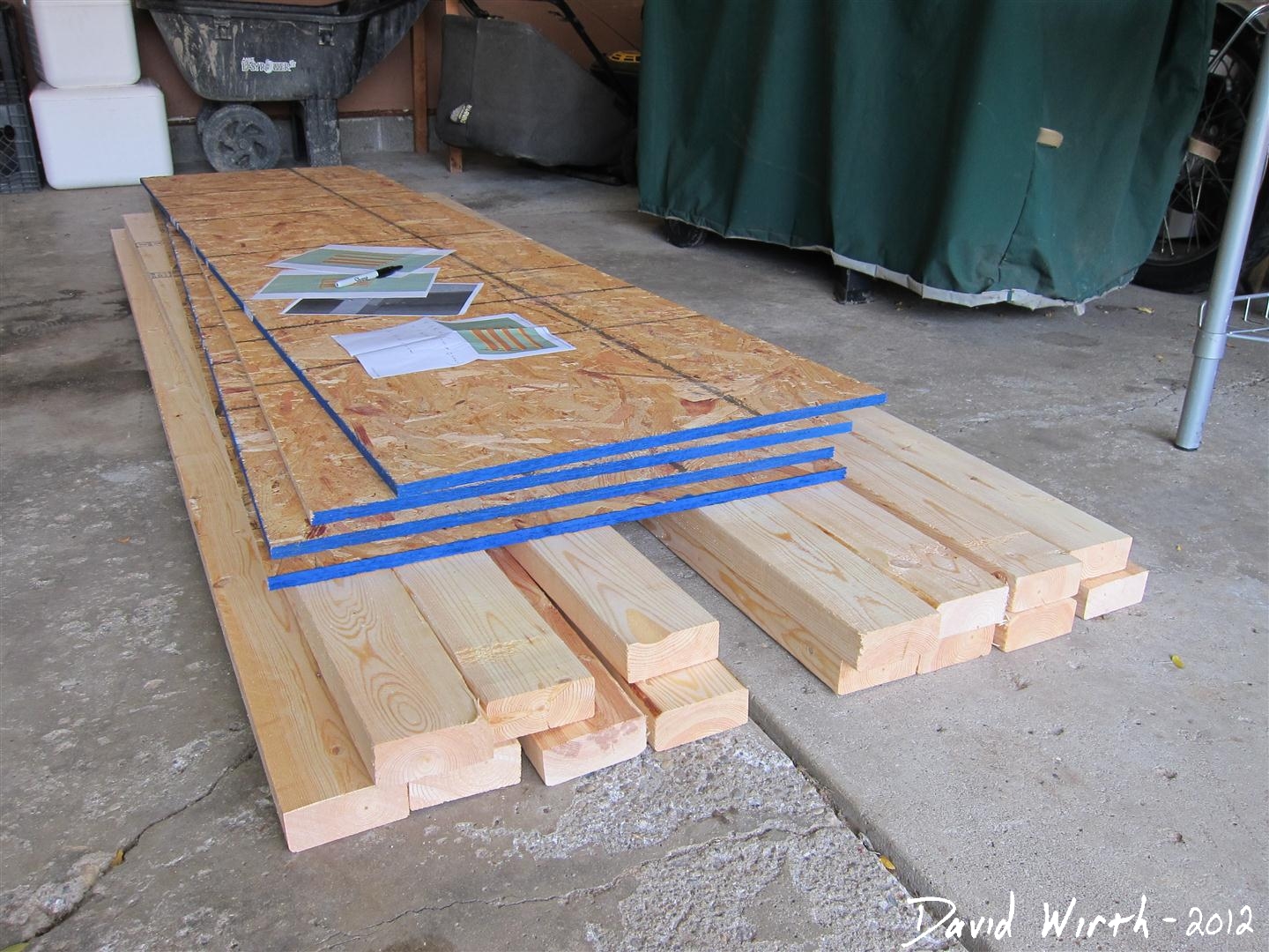 How to Build a Shelf for the Garage
