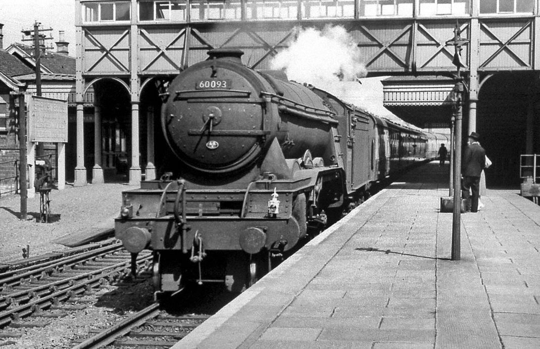 Tour Scotland Old Photograph Railway Station St Boswells Scotland