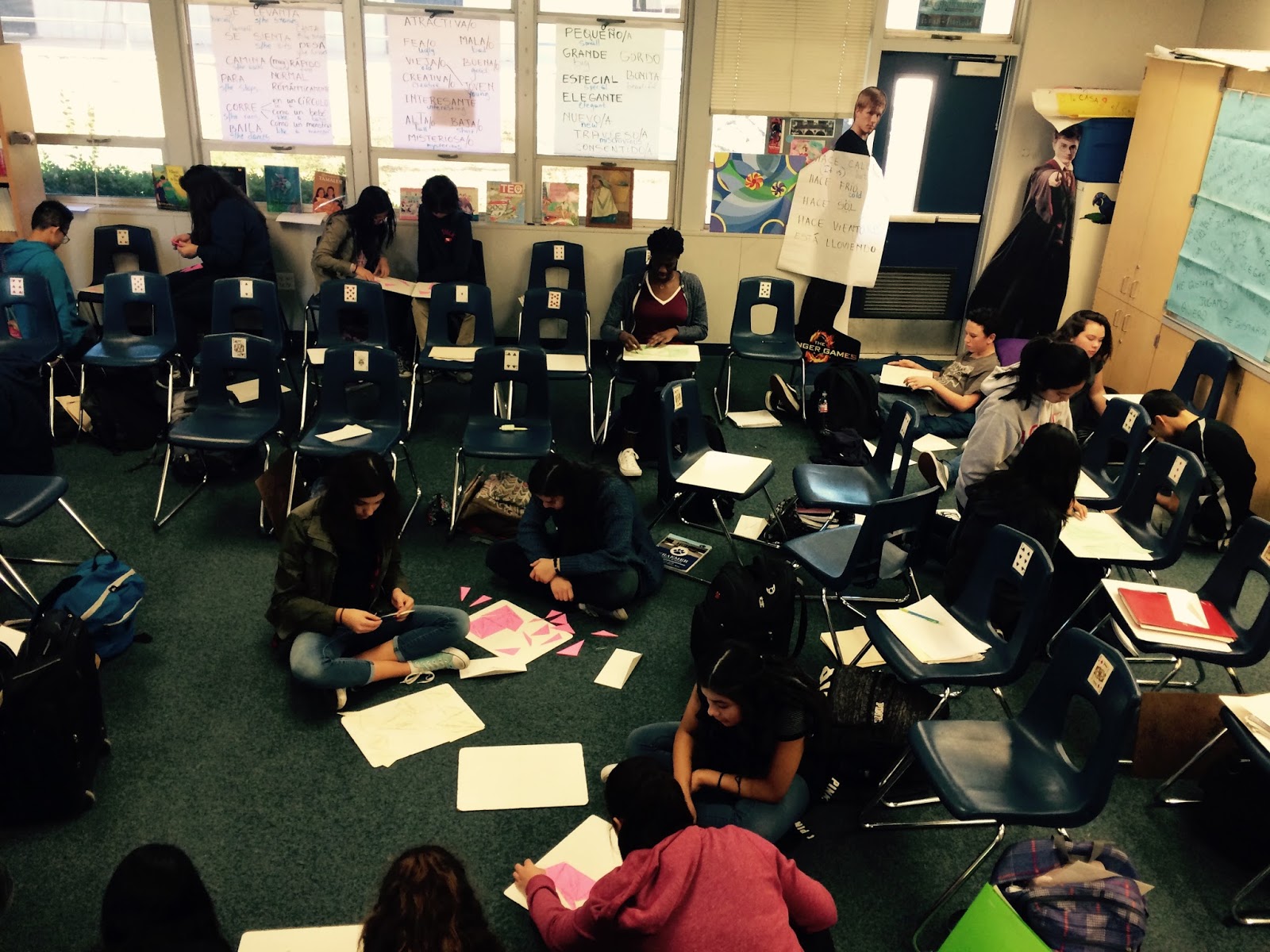 Ignite Language The Deskless Classroom Pictures and Reflections after