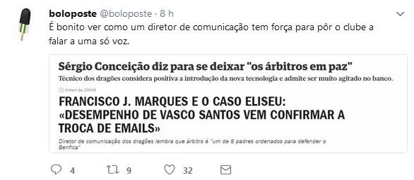Já ninguém lhe liga, nem sequer o Sérgio Já ninguém lhe liga, nem sequer o Sérgio