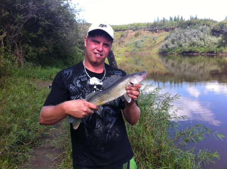 Fishing Made Awesome North Saskatchewan Fishing, Love it!