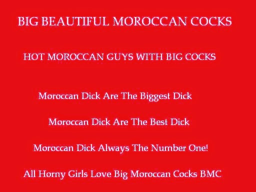 Huge Moroccan Cock