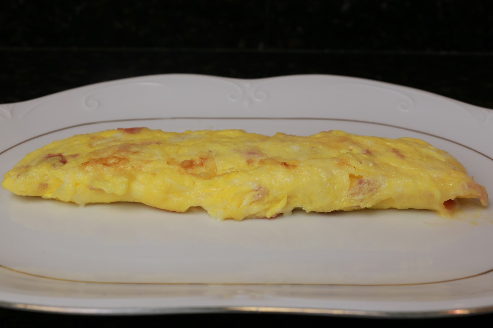 Recetas fáciles de cocina para cocinillas Tortilla francesa con jamón