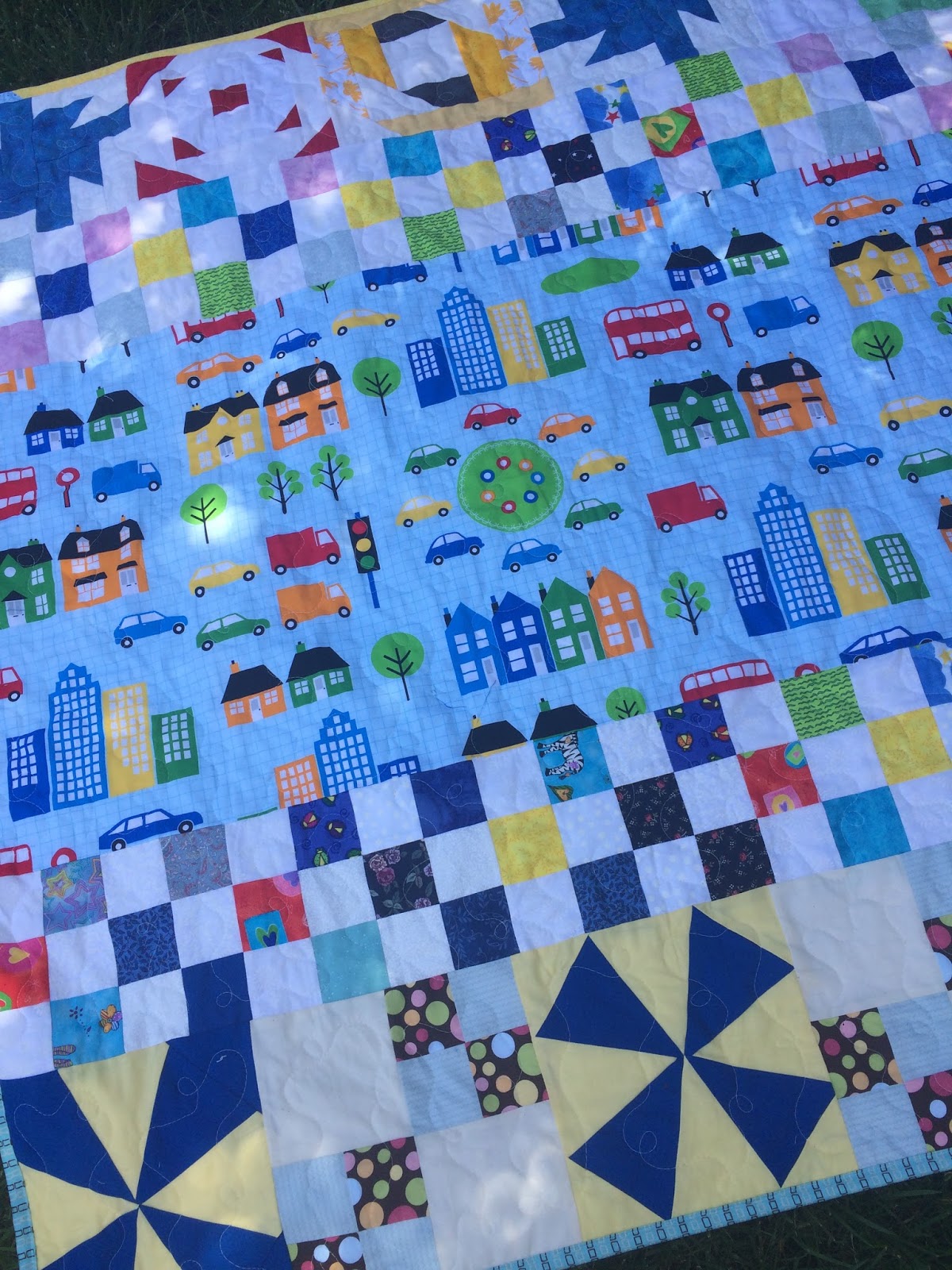 Love Laugh Quilt Baby Quilt
