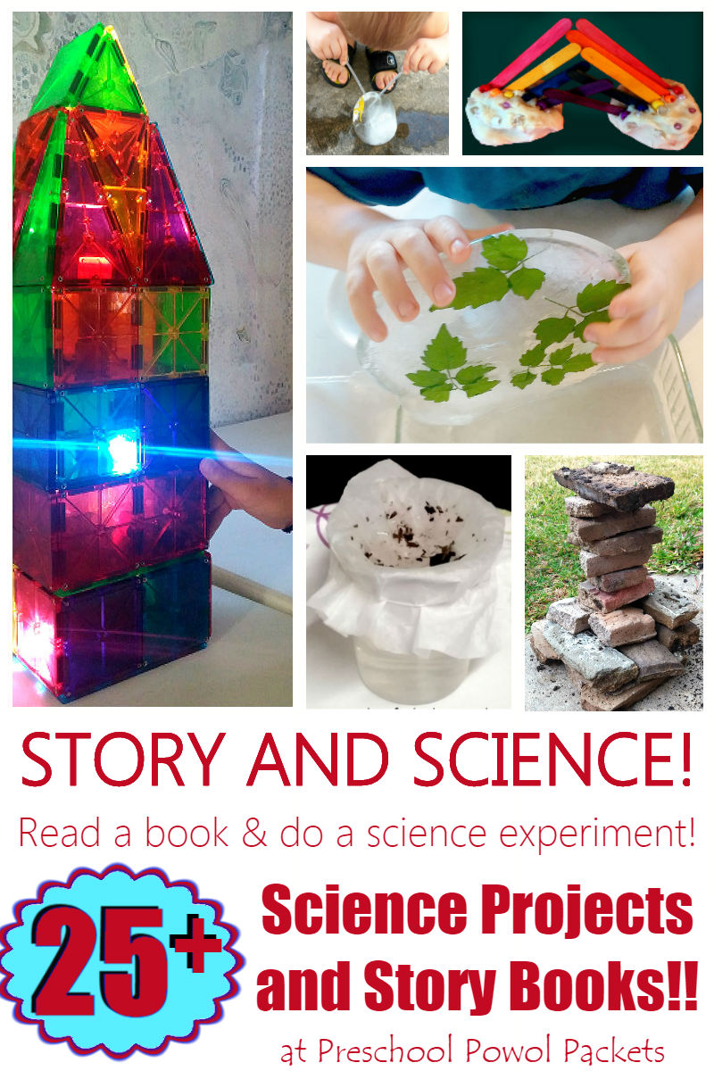 Stories and Science Experiments Read & Experiment! Preschool Powol Packets