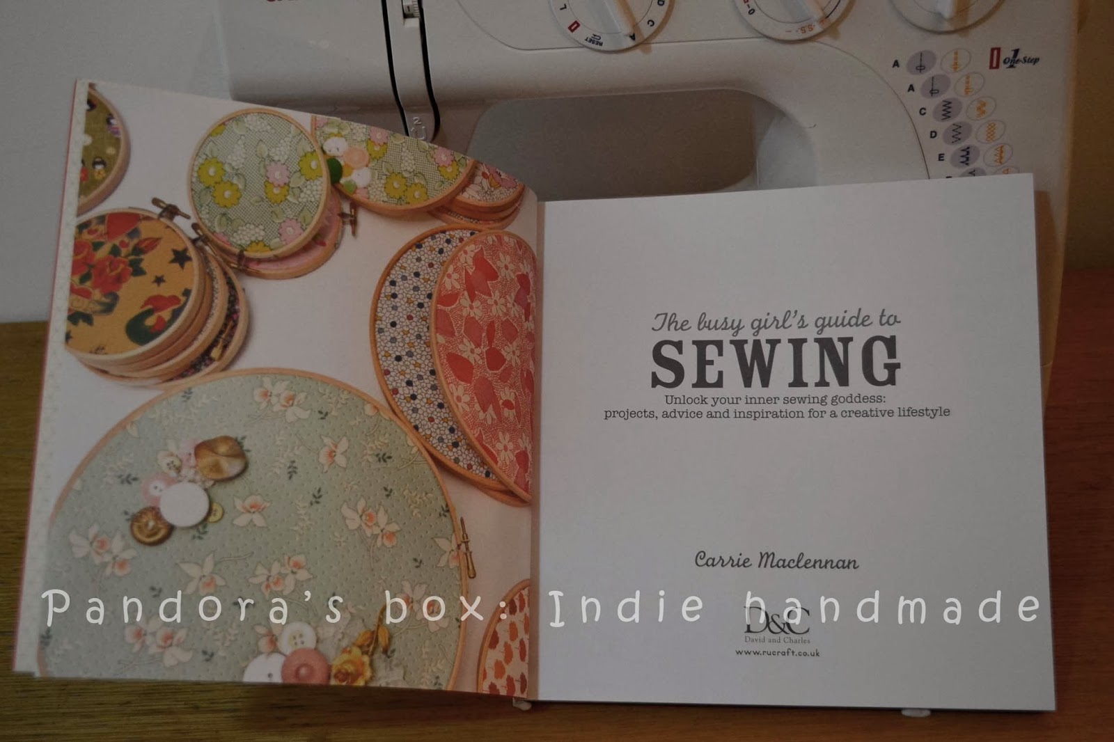 Book review: The busy girl's guide to sewing
