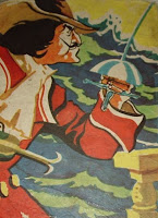 Peter Pan Peter Pan. Monteiro Lobato. Editora Brasiliense. Augustus (Augusto Mendes da Silva). Contracapa de Livro. Década de 1950. Década de 1960.