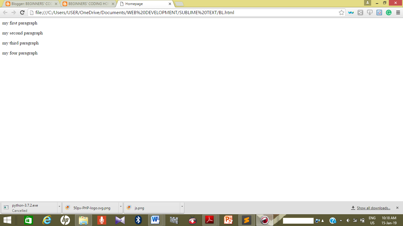 HOW TO PERFORM IMPORTANT FUNCTIONS USING HTML BASICS - BEGINNERS ...