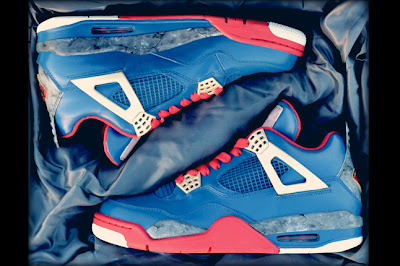 Sneaker Fiend Mag: Custom Air Jordan IV JumpMan Of Steel