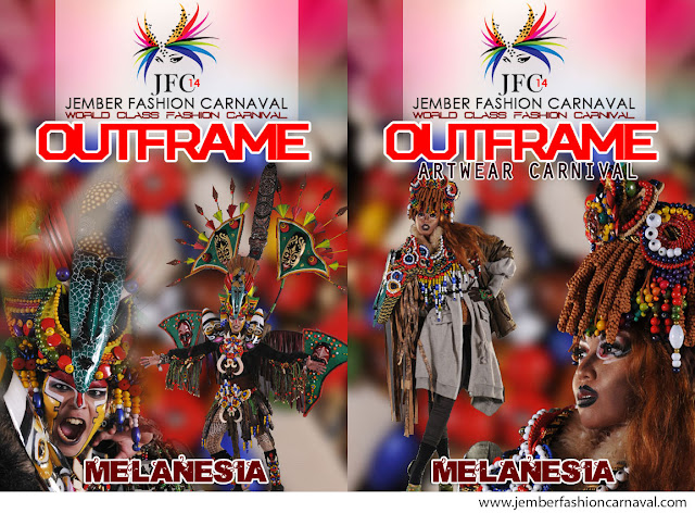 Jember Fashion Carnaval 2015 Defile Melanesia