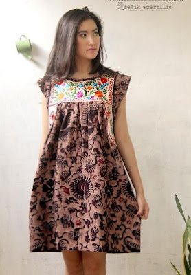 desain baju batik santai modern wanita muda desain baju batik santai modern wanita muda