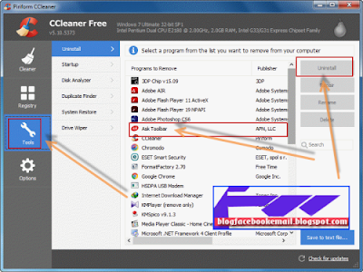  mungkin itulah sedikit gambaran untuk program  Download CCleaner Versi Gratis Terbaru Untuk Windows