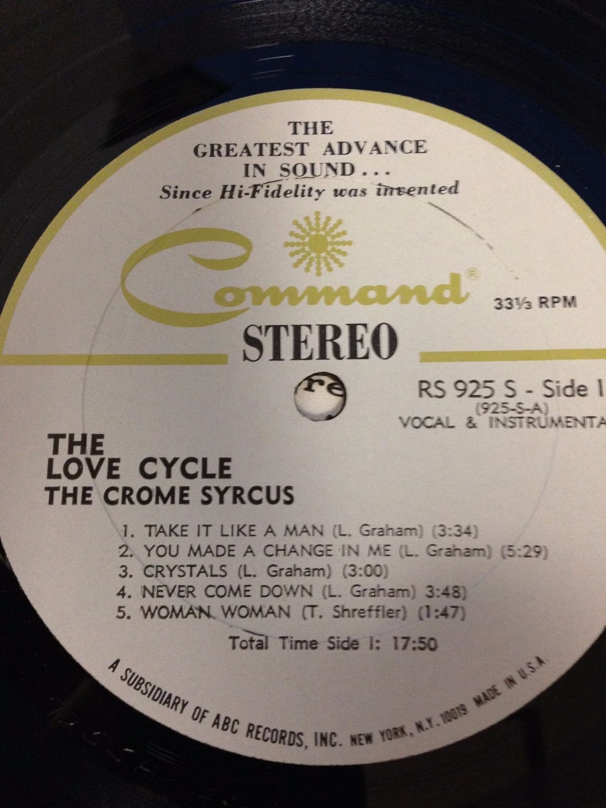 The Crome Syrcus Love Cycle The Crome Syrcus Love Cycle