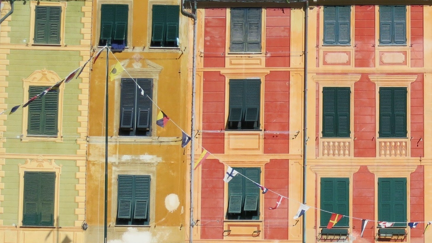 Portofino Colorful Ligurian Buildings