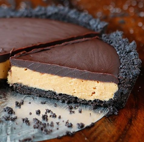 Chocolate Peanut Butter Pie #Pie #Chocolate Chocolate Peanut Butter Pie #Pie #Chocolate