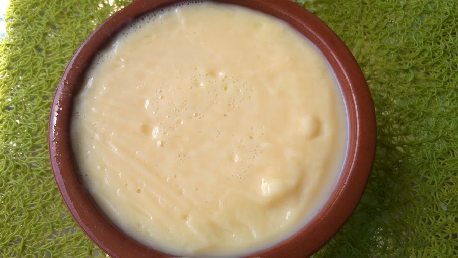 Una ración de crema catalana