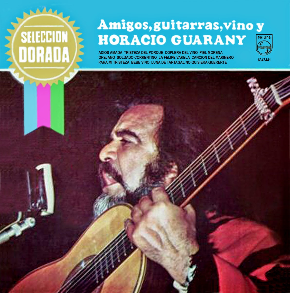 horacio+guarany+amigos+guitarra+vino amigos hORACIO GUARANY TAPA