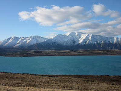 Lago Tekapo, en Nueva Zelanda Lago Tekapo, en Nueva Zelanda