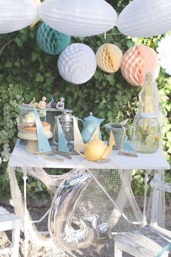 Cumpleaños infantil fiesta marinera