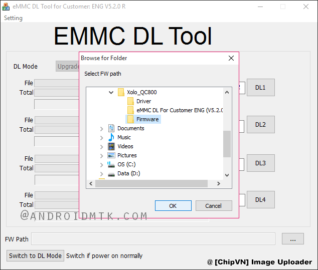 TOOL FLASH chíp qualcomm mới eMMC DL Tool - Flash tool for Qualcomm Device