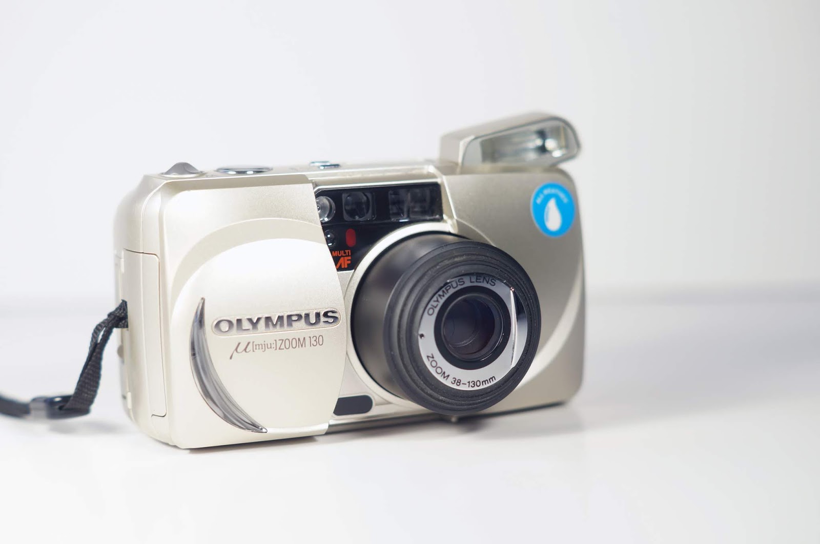 Olympus Stylus MJU Zoom 130 Point & Shoot 35mm Film Camera - 38-130mm