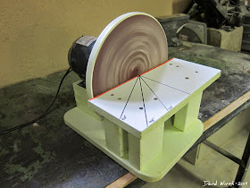 free homemade disc disk sander, woodworking, free tools, build, make, plans