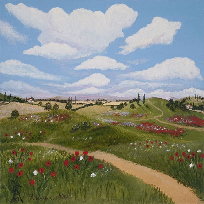 Британский художник. Andrew Cottrell Британский художник