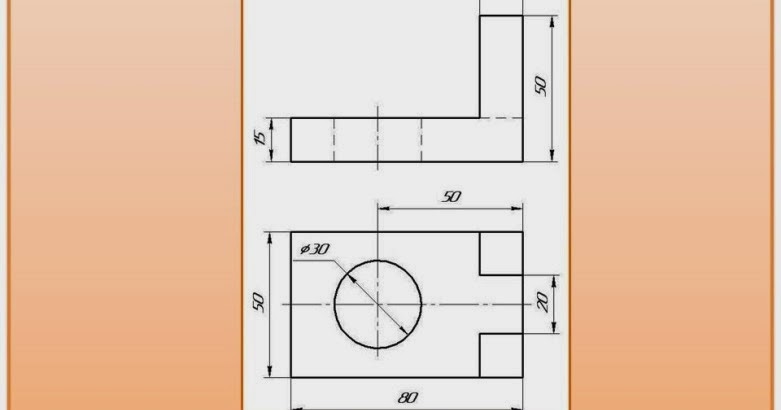 Чертеж графическая работа 5