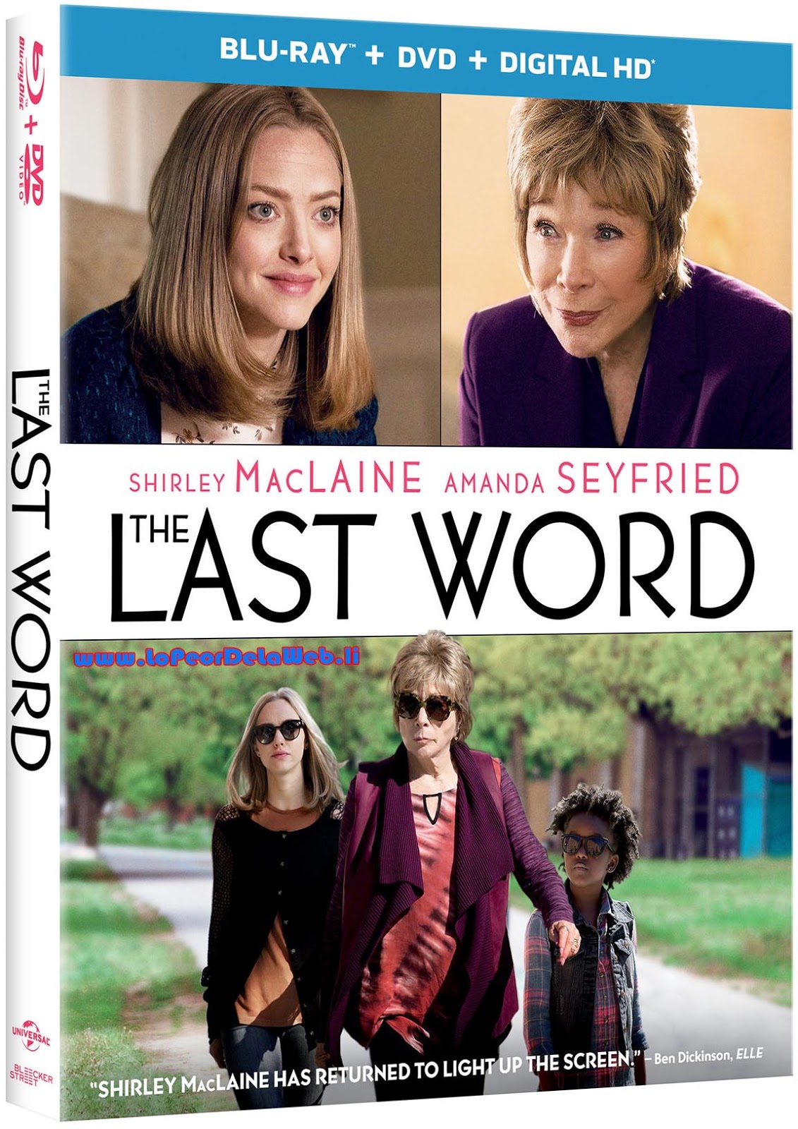 The Last Word (2017 - Shirley MacLaine - Amanda Seyfried)