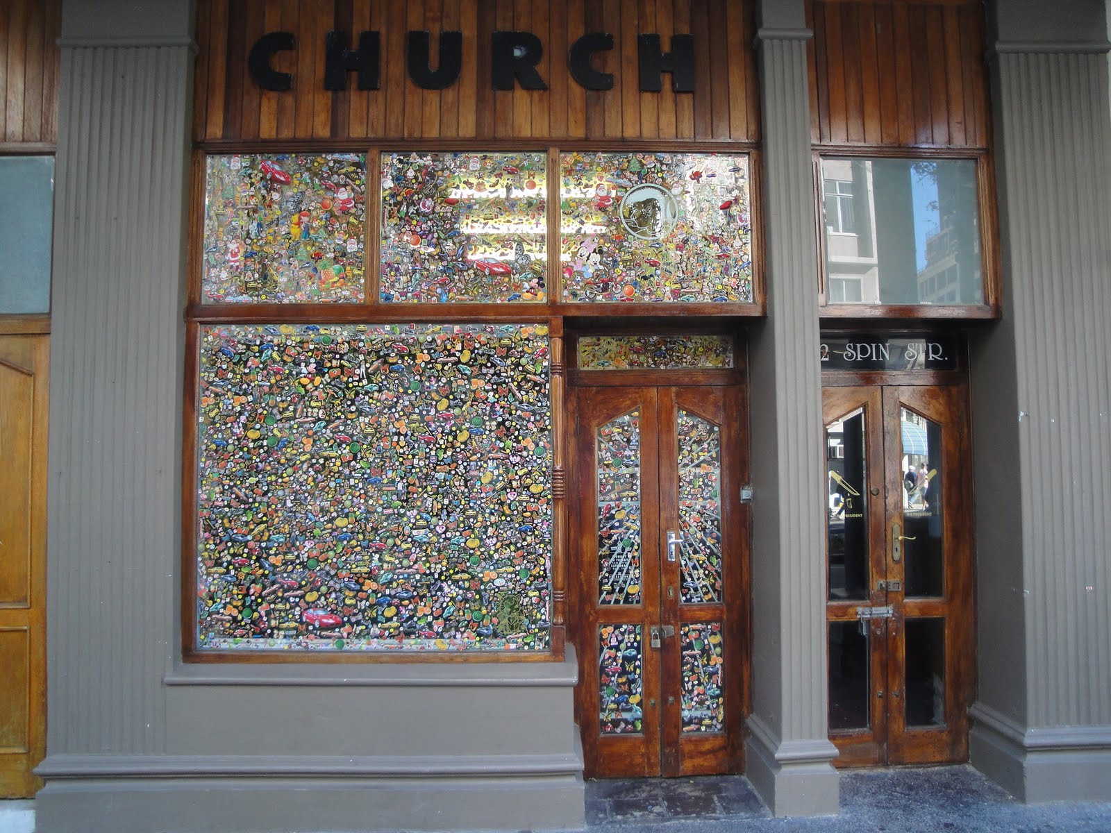 CHURCH Our New Window Display stickers 