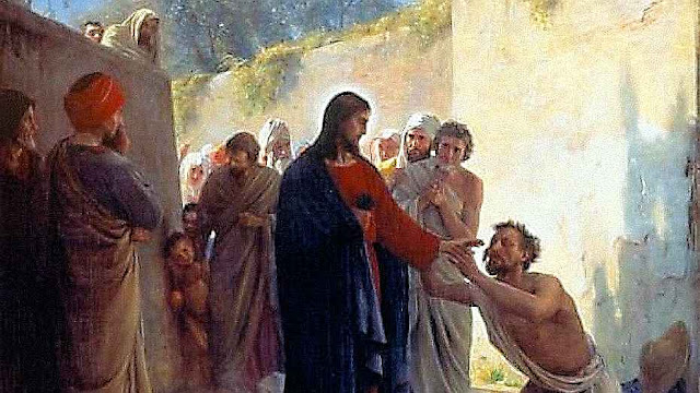 Jesus cura o cego Jesus cura o cego