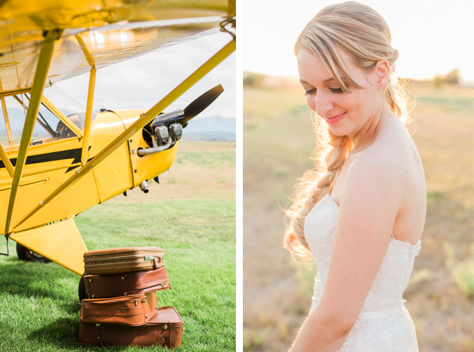 Travel themed Montana wedding / Photography: Mackenzie Keough / Florist: Mums Flowers