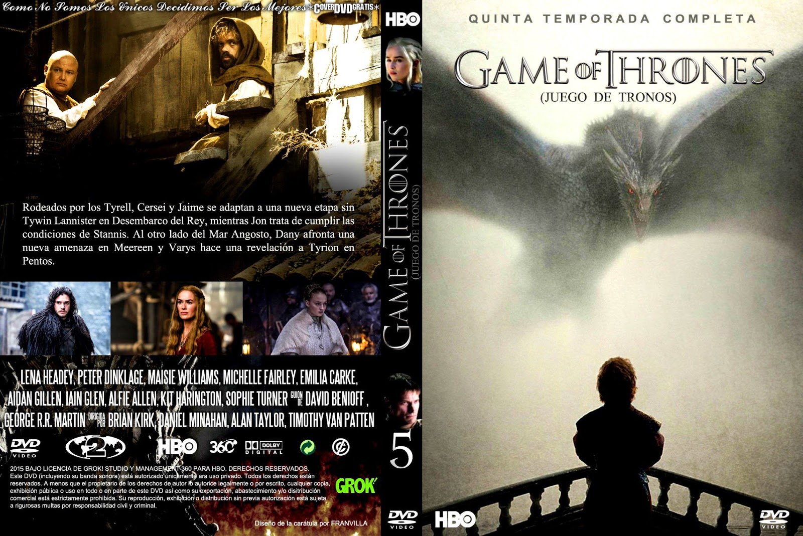 GAME OF THRONES TEMPORADA 5 ESPAÑOL LATINO + DESCARGA) Descargar Juego de Tronos GAME OF THRONES TEMPORADA 5 ESPAÑOL LATINO + DESCARGA) Descargar Juego de Tronos