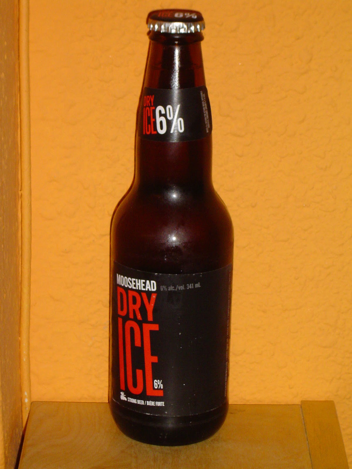 Coleccionando cervezas Moosehead Dry Ice