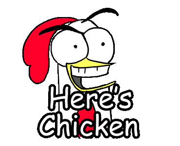 LINE Creators' Stickers - Chicken Bro 18 EN Example with GIF Animation