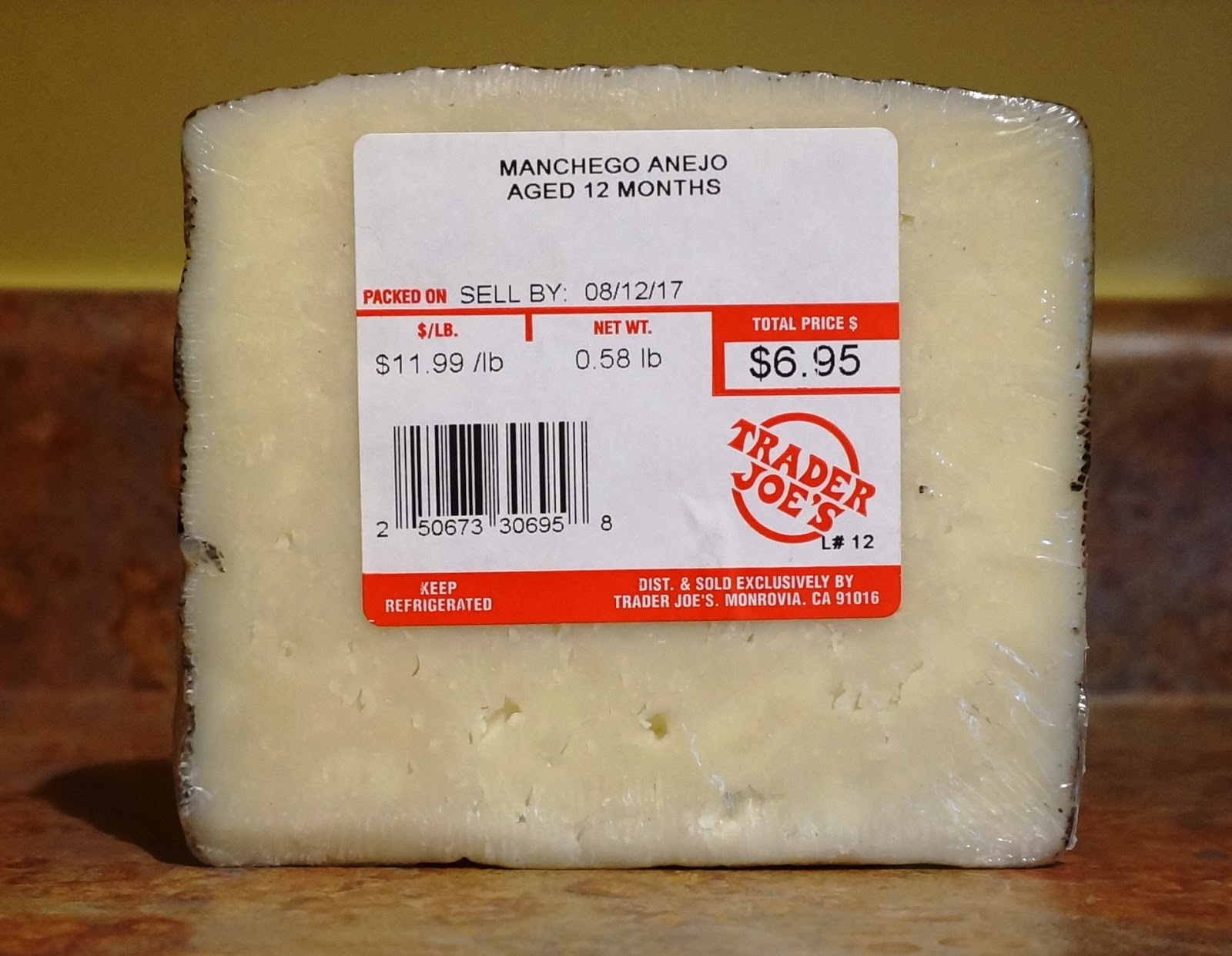 Exploring Trader Joe's Trader Joe's Manchego Anejo Cheese