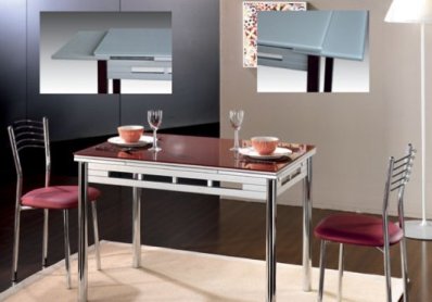 vintage home: Pequeñas mesas para el desayuno