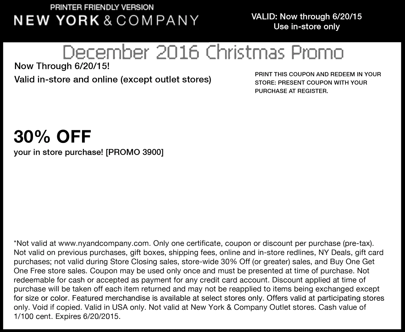 New york & company coupon code