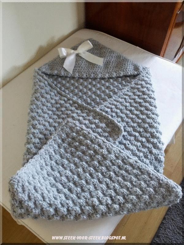 Wonderbaar Steek voor steek: babycape JB-53