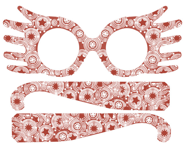 Funny Glasses: Free Printable Party Photo Booth. 