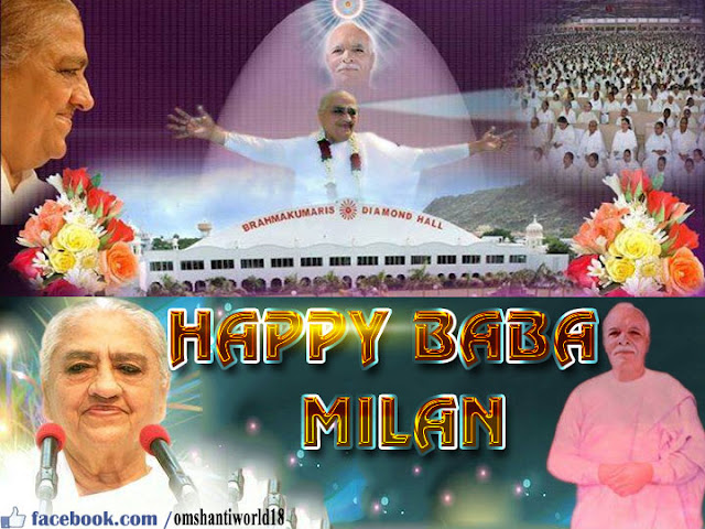 Bapdada Milan Happy baba Milan