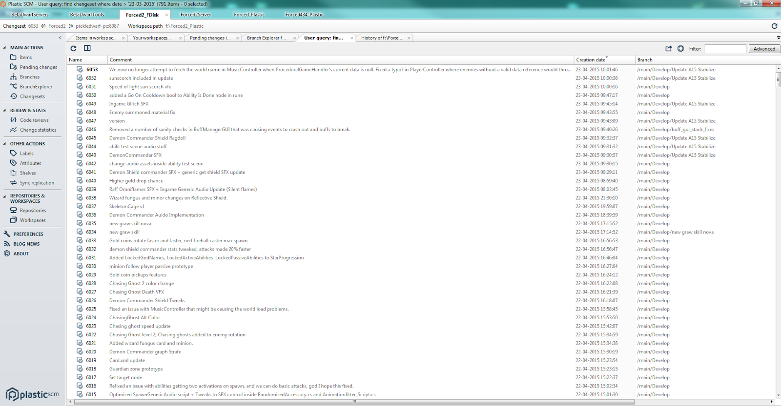 BetaDwarf Official Blog Why Plastic SCM works so well with game
