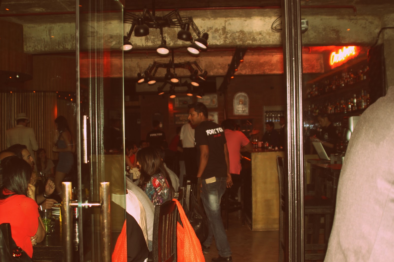 Step 1 Stand facing the stove. RESTAURANT REVIEW FORK YOU, HAUZ KHAS