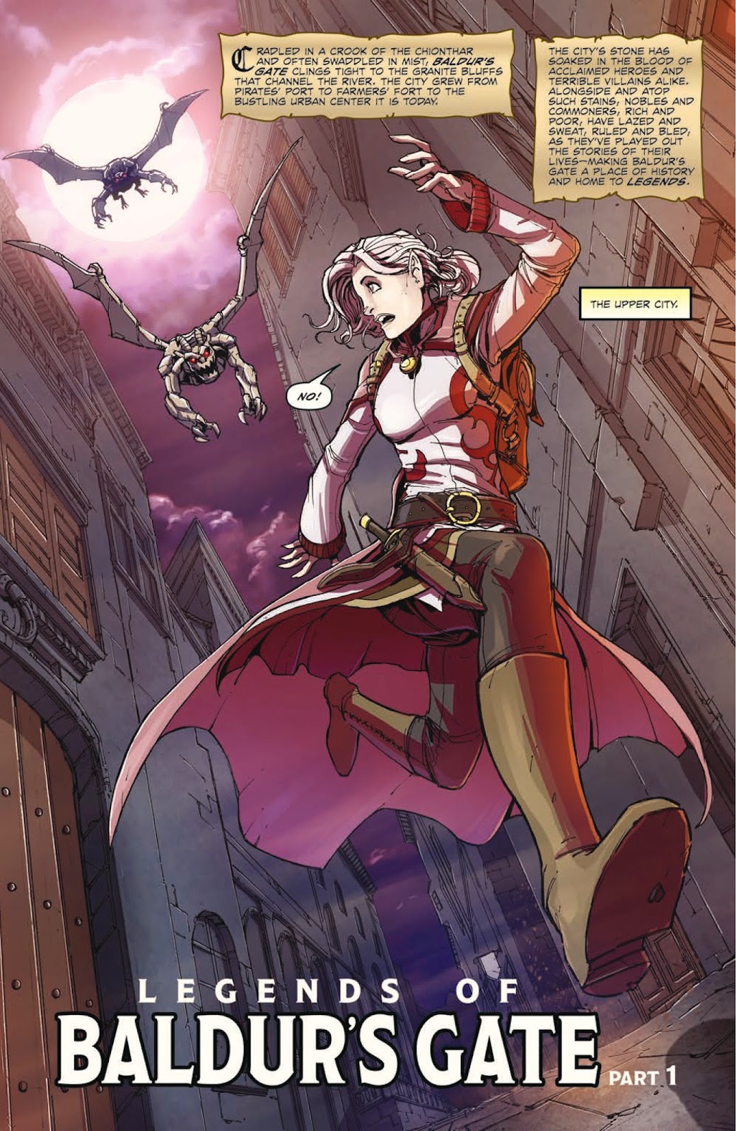 Review - Dungeons and Dragons: Legends of Baldur's Gate #1