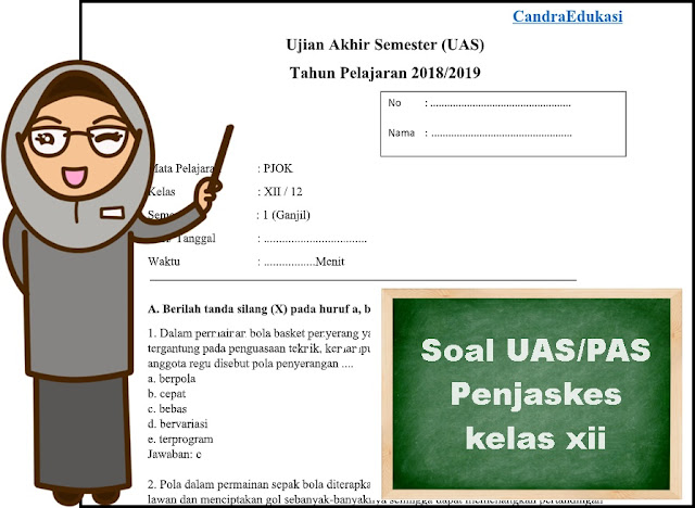 Soal Uas Penjaskes Kelas Xii Semester 1 Beserta Jawabannya